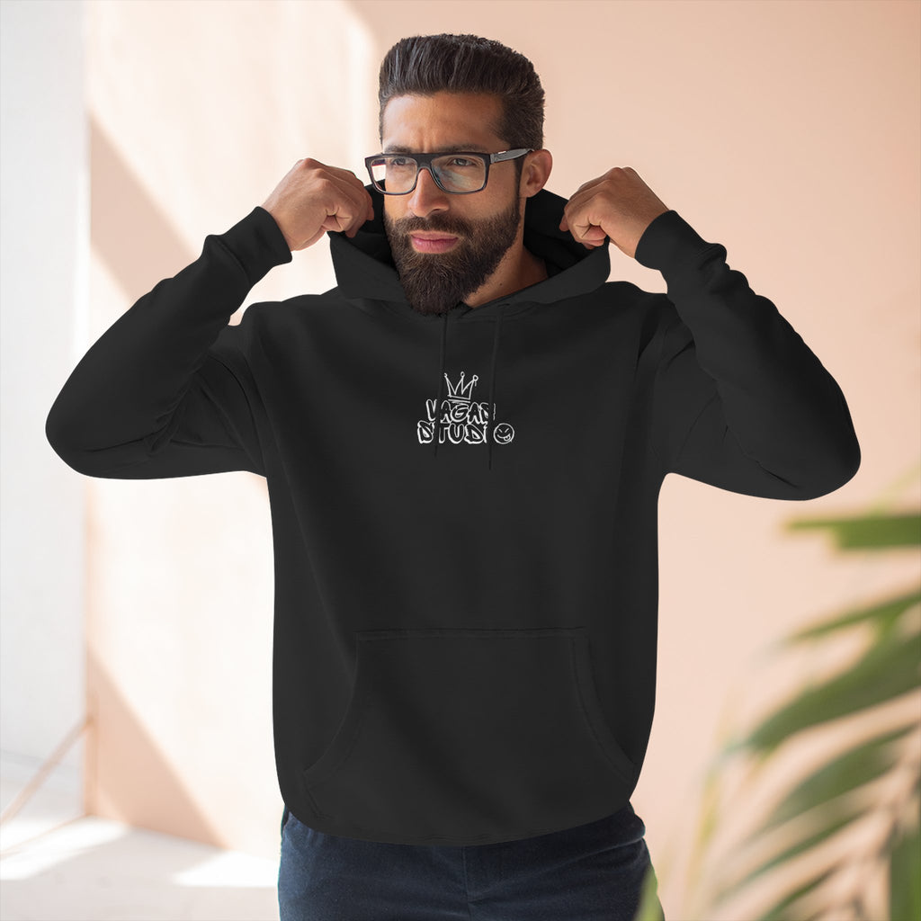 VAGAS studio  — Three-Panel Fleece Hoodie