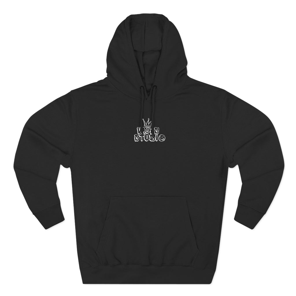 VAGAS studio  — Three-Panel Fleece Hoodie