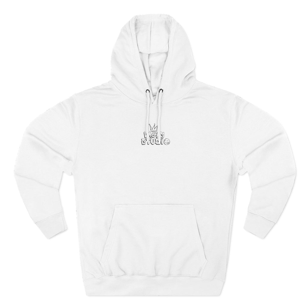 VAGAS studio - Sweat à capuche en polaire à trois panneaux
